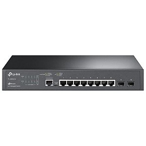 Switch Tp-Link Jetstream TL-SG3210 8 Portas L2 e 2 Gigabit SFP