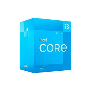 Processador Intel Core i3-12100F 4 Núcleos, 8 Threads, 3.3GHz/4.3GHz Turbo, LGA 1700