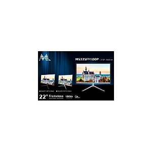 Monitor Mtek MS22SFV100P-W 22 100Hz com Conexões HDMI e VGA - Branco