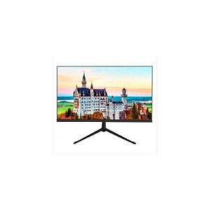 Monitor 22 Mtek MS22SFV100P-B 100Hz com Conexões Va, VGA e HDMI - Preto