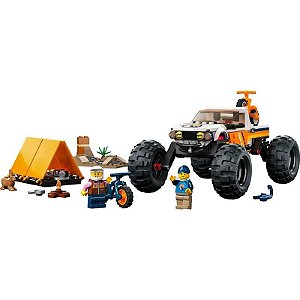 Aventura Off-Road em Lego City - Conjunto 60387 com 252 Peças