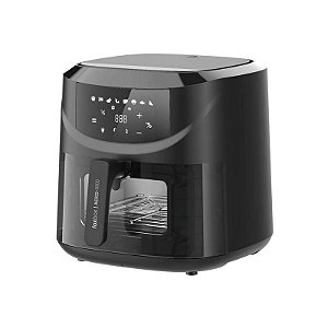 Fritadeira Elétrica Airfryer Foxbox AERIS-8000-NV 8L 120V - Preto Moderno e Compacto