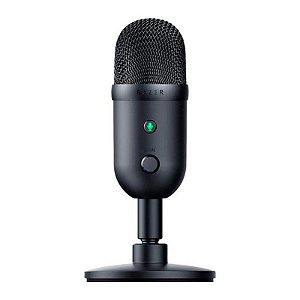 Microfone Condensador Razer Seiren V2 X - Preto - Qualidade Profissional para Streaming e Gravação