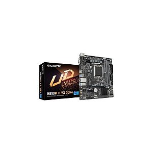 Placa Mãe Gigabyte H610M H V3 - 1700, DDR4, HDMI, M.2 e DVI