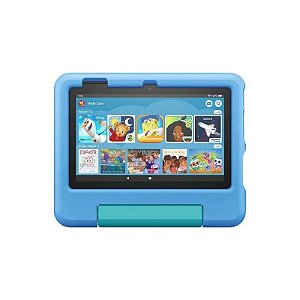 Tablet Amazon Fire 7 Kids Wi-Fi 2/32GB com Alexa - Azul (2022)