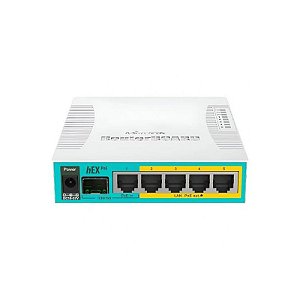 Roteador Profissional RB960PGS Hex Poe 800MHz com 12 portas L4