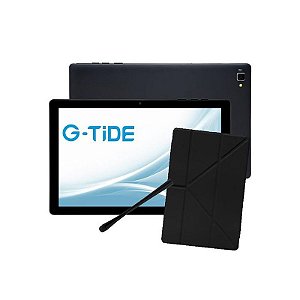 Tablet G-Tide H2R 10.1 64GB/4GB RAM, Câmeras 8MP/5MP com Capa Preta Inclusa