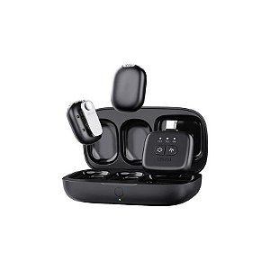 Microfone Ulanzi Tinymic A30 Preto - Compacto e de Alta Qualidade para Gravações