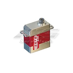 Mks Ds95I Micro Gyro 2.4Kg 0.04S - Estabilizador De Voo De Alta Precisão
