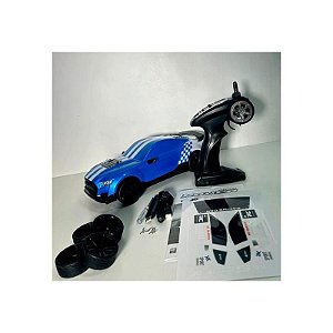 Carro de Drift Huaxiang 1/14 4WD Azul 48KM - Modelo 8616A