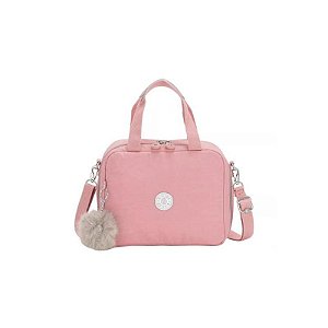 Lancheira Térmica Kipling Miyo Rosa Nupcial