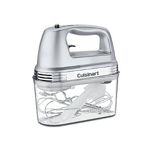 Batedeira Manual Cuisinart HM-90BCS 9 Velocidades 220W Cromada com Estojo