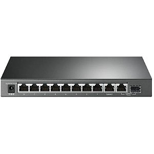 Switch de Rede TP-Link TL-SG1210MP 10 Portas 10/100 Mbps PoE+ 8 Portas