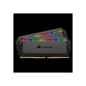 Memória RAM Corsair Dominator Platinum RGB 16GB (2x8GB) DDR4 3200MHz CMT16GX4M2E3200C16