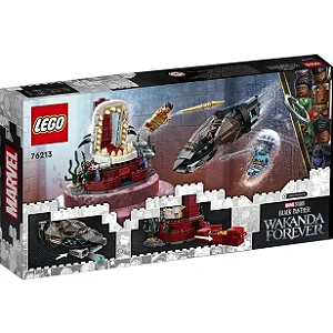 Sala Do Trono Do Rei Namor De Black Panther - 76213 (355 Peças)