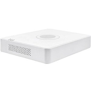 Gravador de Vídeo IP 8 Canais Hikvision NVR DS-7108NI-Q1 8P POE