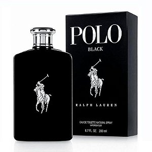 Perfume Ralph Lauren Polo Preta Eau De Toilette 200Ml