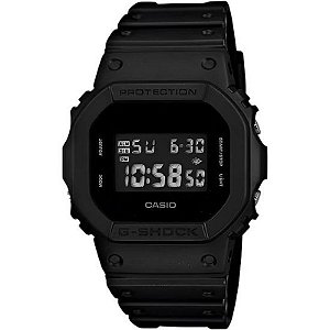 Relógio Casio Masculino Digital DW-5600BB-1DR Preto Resistente à Água