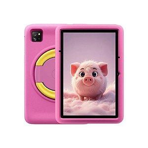 Tablet Blackview Tab A6 Kids 128GB/4GB Ram de 10.1" 8MP/5MP + Capinha Rosa Pink