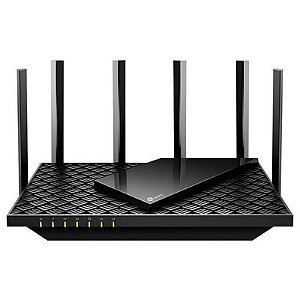 Roteador TP-Link Archer AX73 AX5400 Dual Band Gigabit Preto - 6 Antenas 2.4GHz e 5GHz