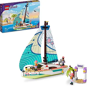 Conjunto de Construção Lego Friends Stephanie's Aventura de Vela - 304 Peças