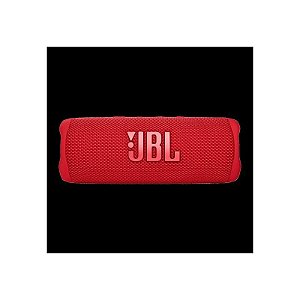 Caixa de Som JBL Flip 6 - Bluetooth Portátil na Cor Vermelha