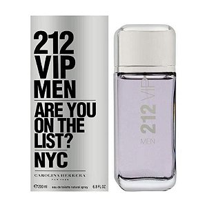 Perfume Carolina Herrera 212 Vip Men - Eau de Toilette Masculino 200ML