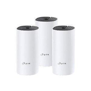 Roteador Wireless TP-Link Deco M4 AC1200 (3-Pack) Dual Band 300 + 867 MBPS (Wi-Fi 5)