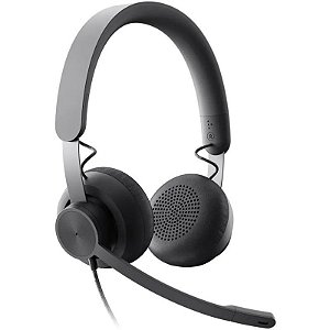 Fone de Ouvido Logitech Zone Wired 981-000871 - USB-C/A