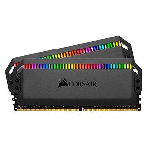 Memória RAM Corsair Dominator Platinum RGB 16GB (2x8GB) DDR4 3600MHz CMT16GX4M2C3600C18