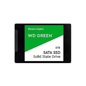 SSD Western Digital 2TB Green 2.5" SATA 3 - WDS200T2G0A