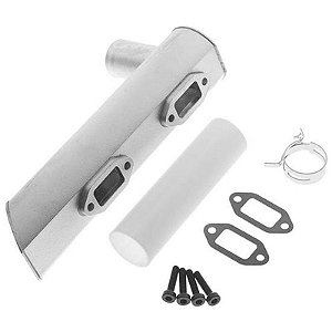 Silenciador Dle 222CC com 3 Furos - Modelo 222Q31