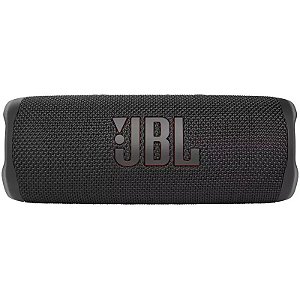 Caixa de Som JBL Flip 6 Bluetooth Resistente à Água - Cor Preta