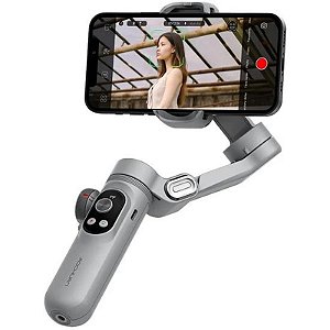 Gimbal Estabilizador Aochuan Smart X Pro A-MK183 para Smartphone - Cor Cinza