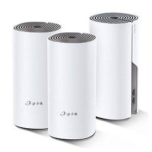 TP-Link Deco E4 (Pack de 3) Sistema de Wi-Fi Mesh AC1200 Dual Banda para Casa