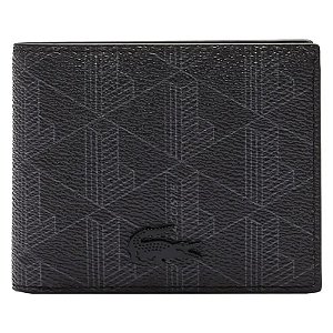 Carteira Masculina Lacoste NH3697LXH45 - Elegância e Estilo Compacto