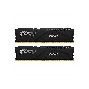 Memória RAM Kingston Fury Beast DDR5 32GB (2x16GB) 5600MHz - Preto