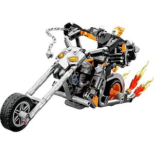 Moto Mecânica do Ghost Rider - Lego Marvel 76245 com 264 Peças
