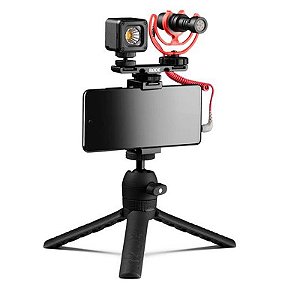 Kit Completo de Microfone Rode para Vloggers - Edição Universal com Videomicro