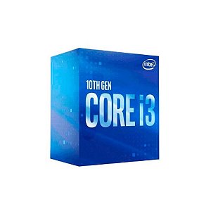 Processador Intel Core i3-10100 LGA 1200 - 4 Núcleos, 8 Threads, 3.6GHz Turbo até 4.3GHz