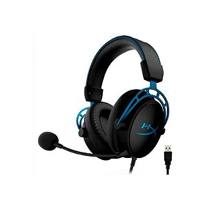 Fone Gamer HyperX Cloud Alpha S com Som Surround - HX-HSCAS-BL-WW