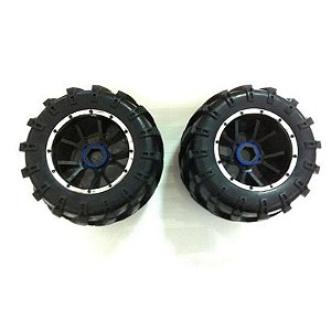 Roda Completa de Caminhão Modelismo Ht 15 - Kit com 2 Unidades