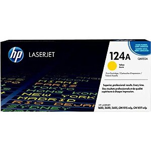 Toner Hp Q6002A 124A Amarelo