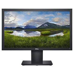 Monitor Dell E2020H 19,5" HD - Conexões VGA e DisplayPort, Bivolt, Ideal para Escritório