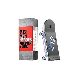 Perfume Carolina Herrera 212 Heroes Laundry Eau de Toilette 90ML - Fragrância Fresca e Elegante