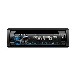 Receptor De Áudio Automotivo Pioneer Deh-S4250Bt Com Bluetooth E Usb