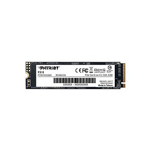 SSD M.2 NVMe Patriot P310 1.92TB - Alta Performance e Velocidade GEN3 X4