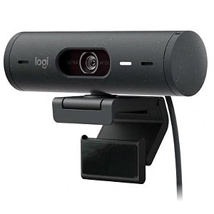 Webcam Logitech Brio 505 - Alta Definição 4K - Cor Grafite