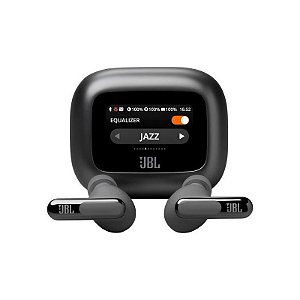 Fone de Ouvido JBL Live Beam 3 Bluetooth - Preto Sem Fios com Som Premium