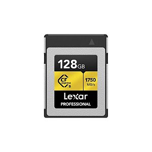 Cartão de Memória Lexar CFexpress Tipo B 128GB 1750/1500MB - Edição Gold